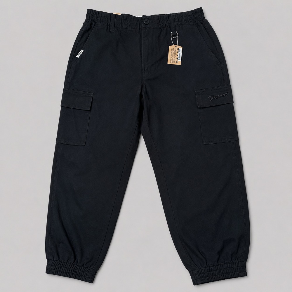 FiveStar General Sierra Jogger Cargo Pants Mens Large Black Tactical Casual